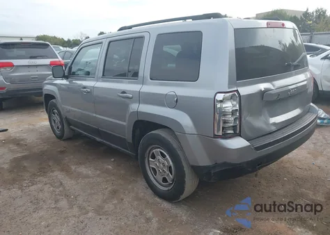 2016 Jeep Patriot Sport from USA, damaged, VIN 1C4NJPBB4GD576607